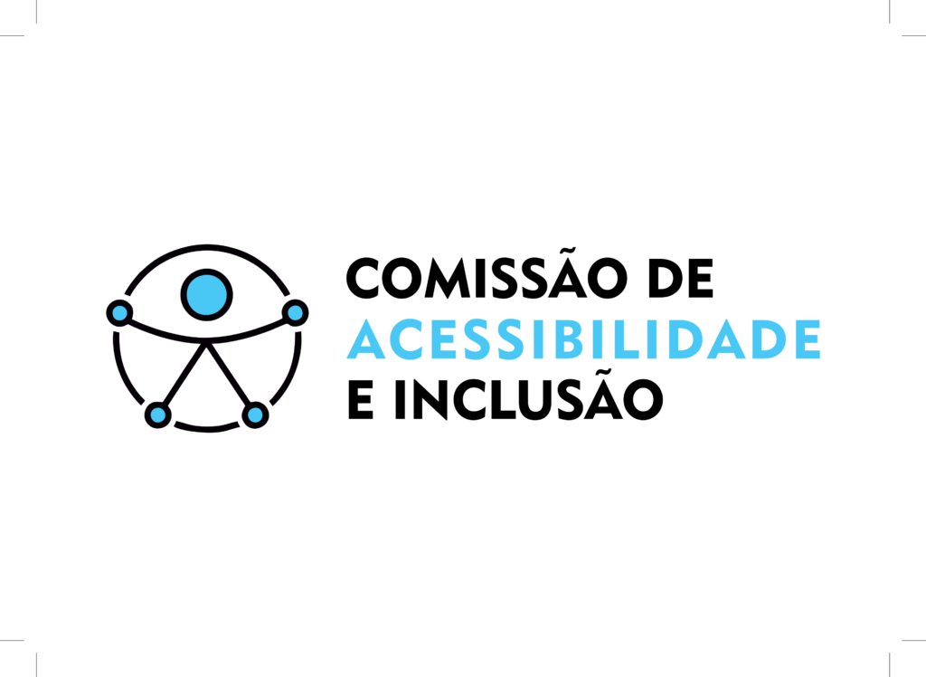Logotipo da Comissão de acesssibilidade e inclusão