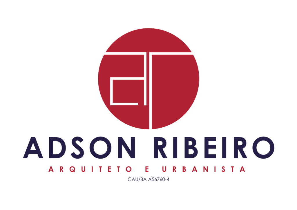 Logotipo do arquiteto e urbanista Adson Ribeiro.